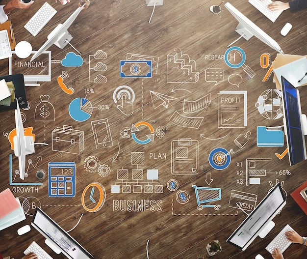 An array of stunning digital marketing work examples showcasing creativity and strategy